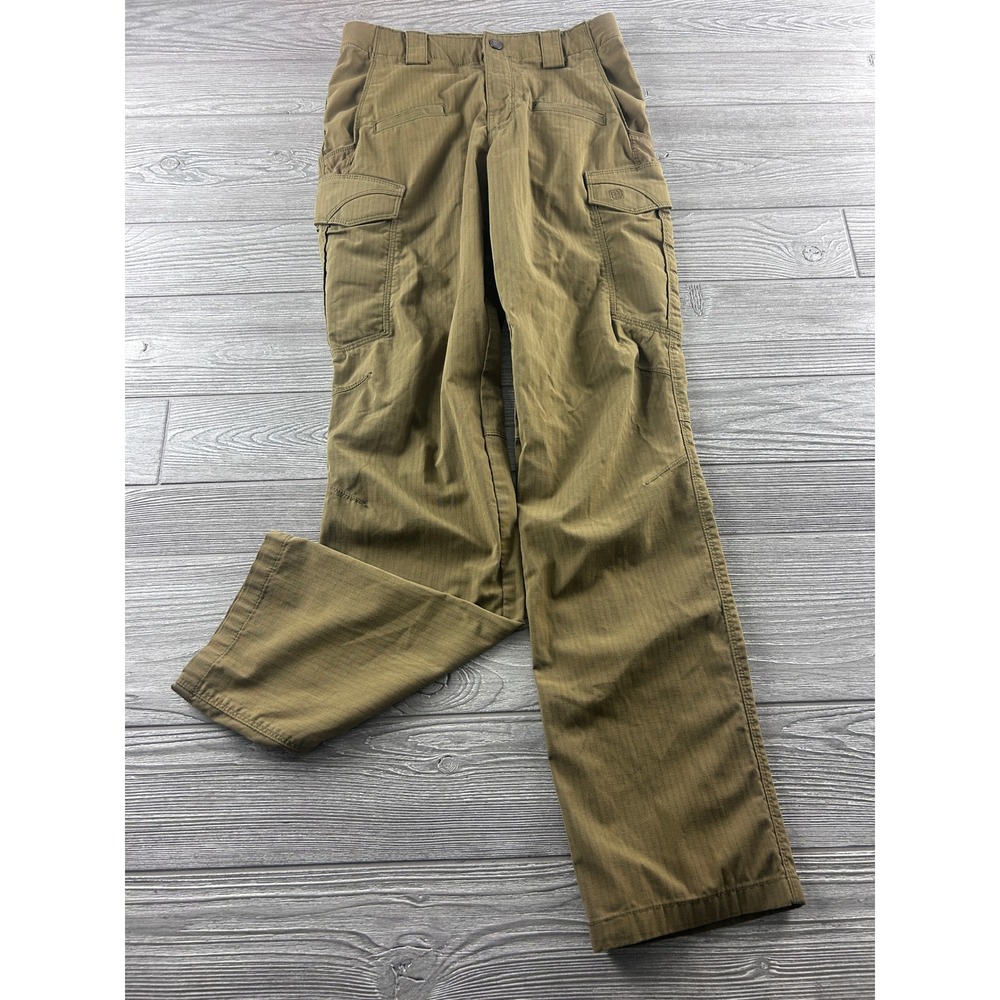 5.11 Tactical Mens Ripstop Cargo Pants Coyote Brown 28x34 74273